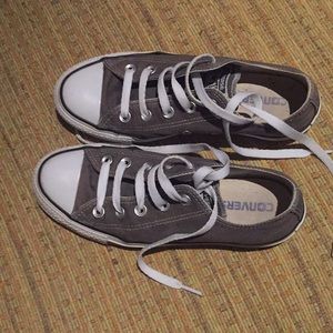 Converse all star chucks dark gray